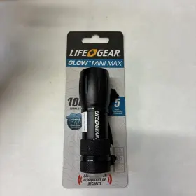 Lifegear 898639004427 Life Gear Cob 100 Lumen Led Aluminum Flashlight With Emergency Signal