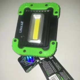 25430 Litezall Led Cordless Worklight Black Green Plastic Portable Light Mpn