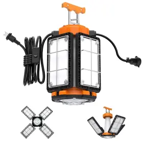 Lzjlag02e1 Litezone Led Temporary Work Light 100w 15000lumen With Brightness Adjustable Switch