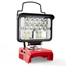 St-ting-l813 Livowalny Led Work Light Compatible With Milwaukee Battery 38w 3000 Lm Portable Flood