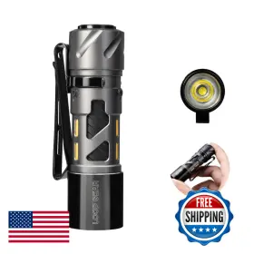 B0d25qg9nc Loop Gear Sk03 1000lm Edc Flashlight Aa/usb-c 6 Modes 4 Detachable Color
