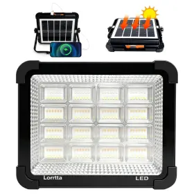 Wl01-us1 Lorrtta Solar Led Rechargeable Work Light Portable With 5 Modes Magnetic