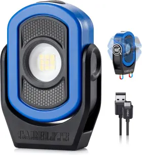 1223b Ltd. Magnetic Work Light 780 Lumen Compact Pocket Rechargeable 3000mah 360