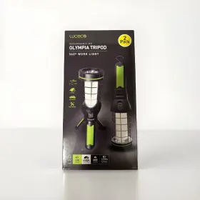 Liltp60s65 Luceco Liltp60s65/2 Rechargeable Olympia Tripod 360 Work Light Twin Pack