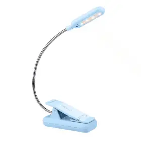 Lukyamzn 313020740758 Classic 3.7-volt 50 Lumen Integrated Led Reading Clamp Work Light Battery Operat