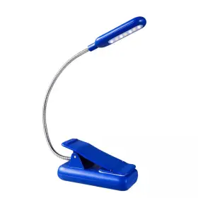 Lukyamzn 445033251273 Classic 3.7 Volt 50 Lumen Integrated Led Reading Clamp Work Light Battery Operat
