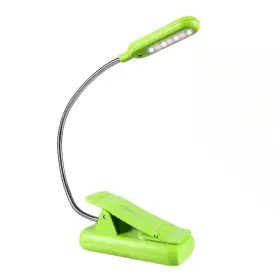 Lukyamzn 705353349423 Classic 3.7 Volt 50 Lumen Integrated Led Reading Clamp Work Light Battery Operat