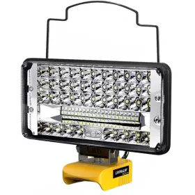 Ph01227b141 Lukyamzn 90w 9000 Lumens Cordless Led Work Light For Dewalt 20v Battery With Usb And Port