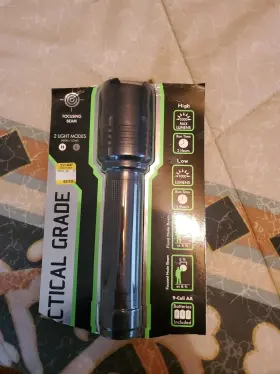 Lumen 811446021029 Litezall 2000 Tactical Grade Flashlight Batteries Included Focus Beam