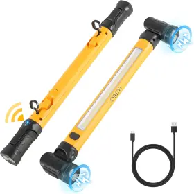 Lutec 445049818897 3000lm Led Work Light 5200mah Rechargeable Magnetic Under Hood