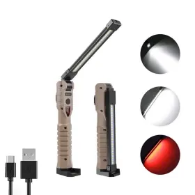 Luxjumper 797034316954 Led Work Light 2000 Lumens Foldable Rechargeable Cordless Portab