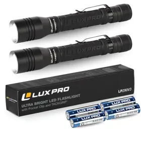 B0dwzdm4k3 Luxpro Lp290v3 Led Flashlight - 300 Lumens 3 Modes Aircraft-grade Aluminum