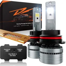 V85-9007 Luxster Dracarys 100000lm 9007 Led Bulbs With Vapor Chamber Cooling 55w/85w