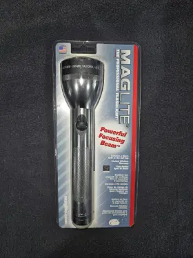 S2c096 Mag-lite 038739011646 Maglite Flashlight 2-c Cell Krypton Gray/pewter 9 Inch Usa Nos Factory Sealed