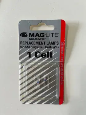 107-000-423 Mag-lite Maglite 1-cell Aaa Replacement Lamps Nos