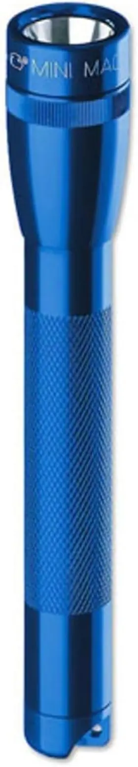 B00004sz5p Maglite Mini Aa Flashlight Blue With Holster - Compact Water Resistant 14 Lumens
