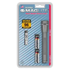 B0001wp3tu Maglite Mini Incandescent 2-cell Aa Flashlight Gray - Durable And Compact