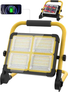 Sl-d11 Masmejor Solar Work Light Rechargeable Spotlight With Stand Wor