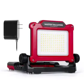 Master Tailgaters 819952024930 Flud 4000 Led Work Flood Light Compatible For Milwaukee 18v Battery - Bonus