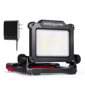 Ml-fma04 Master Tailgaters Flud 4000 Led Work Flood Light Compatible For Makita 18v Battery - Bonus Wal