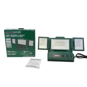 370-5382 Masterforce 10 -000 Lumen Led Work Light Power Station