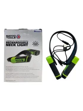 Ppj051448 Matco Tools Mwl600r Mwl600g Rechargeable Neck Light Me-rebel