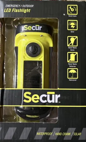 Sp-1002 Maverick Waterproof Solar/dynamo Led Flashlight