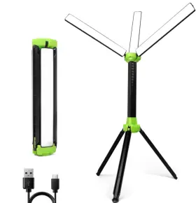 50900 Maxworks 812351039000 Rechargeable 360 Led Tripod Work Light 3000 Lumens
