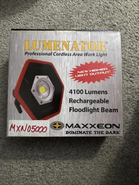 Mxn05500 Maxxeon Lumenator 360 Rechargeable Work Light