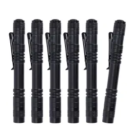 125o Mcopkrmo Led Pen Flashlight 6pcs Pocket Flashlights Super Bright Slim Light With