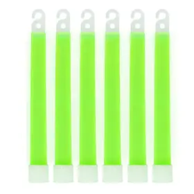 1800111-med Meditac Green Glow Sticks Premium Bright 6 Inch Snap And Light Pack