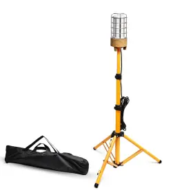 Alt-w02a-80 Mefard Work Light With Tripod Stand Led Construction/jobsite Lights 11000 Lumen