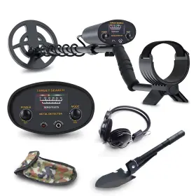 Gt6100 Meinwei Metal Detector For Adults And Kids - Adjustable Stem High Accuracy 10 Inch Water