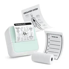 Tp-m01 Meme Da Mini Thermal Printer Bluetooth Portable Sticker Maker Ink-free Label Printe