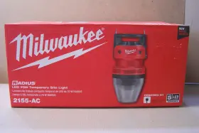 2155-ac Milwaukee 045242006878 Radius Led 70w Temporary Site Light New