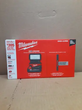 Milwaukee 045242403868 M18 Rover Compact Folding Flood Light With Usb Charger And Rechargeable