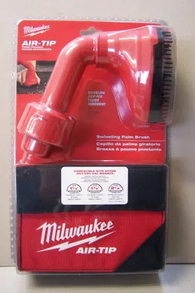 Milwaukee 045242603312 49-90-2020 Air-tip Swiveling Palm Brush Attachment New