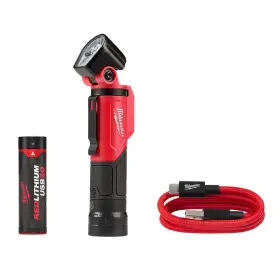 2113-21xx Milwaukee 500 Lumens Led Pivoting Redlithium Usb Flashlight