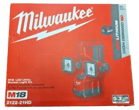 2122-21hd Milwaukee M18 Led Utility Bucket Light