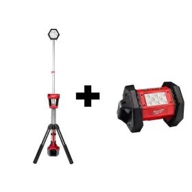 2131-20-2361-20 Milwaukee M18 18-volt Lithium-ion Cordless Rocket Dual Power Tower Light With