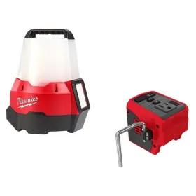 2144-20-2846-20 Milwaukee Compact Site Light With Flood Mode M18 Inverter 10.38 Inch Red