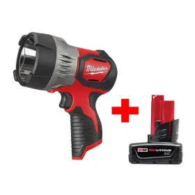 2353-20-48-11-2402 Milwaukee M12 12v Lithium-ion Cordless Trueview Led Spot Light With Xc Battery 3.0ah