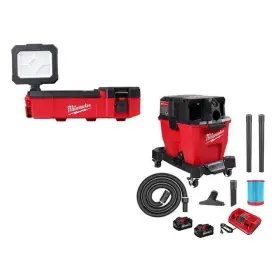 2356-20-0920-22hd Milwaukee Cordless Indoor/outdoor Wet/dry Shop Vacuum Kit Rechargeable Red