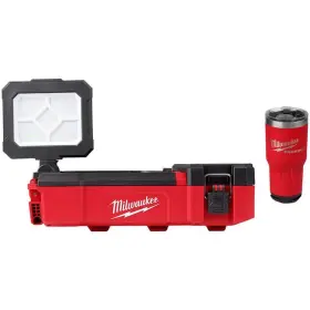 2356-20-48-22-8393r Milwaukee Flood Light Lithium-ion Cordless With Usb Charging 30oz. Packout Tumbler