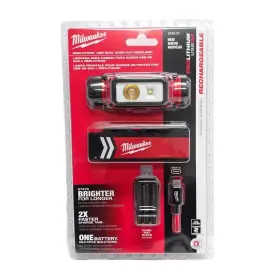 262061-24232367 Milwaukee Tool 2163-21 Redlithium Usb Hard Hat Headlamp 600 Lumens