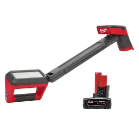 Milwaukee 313045761752 M12 12v Lithium-ion Cordless Led Underbody Light With Xc 4.0 Ah Battery Pack