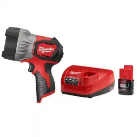 Milwaukee 313046056062 M12 12-volt Lithium-ion Cordless 750 Lumens Trueview Led Spotlight W 1 2.0 Ah