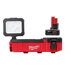 Milwaukee 313055941939 M12 12v Lithium-ion Cordless Packout Flood Light With Usb Charging And Xc 4.0 A