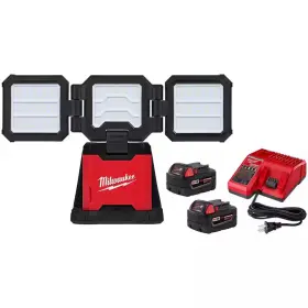 Milwaukee 313099539574 M18 18-volt Lithium-ion Cordless 4500 Lumens Rover Dual Power Triple-p