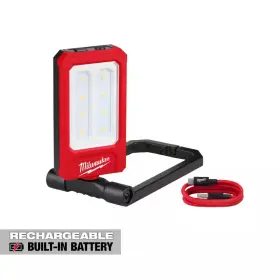 Milwaukee 313115034021 500 Lumen Usb-c Rechargeable Low-profile Magnetic Task Light